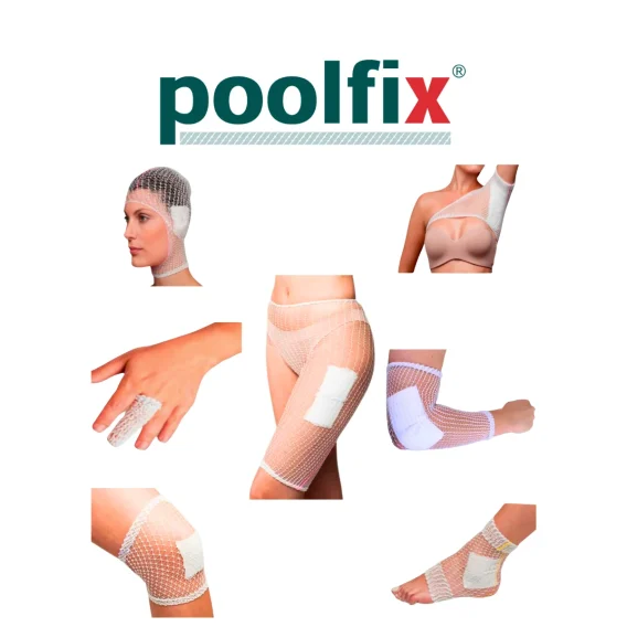 REDE TUBULAR ELASTICA POOLFIX ENV C/1MT E CXA C/10MT